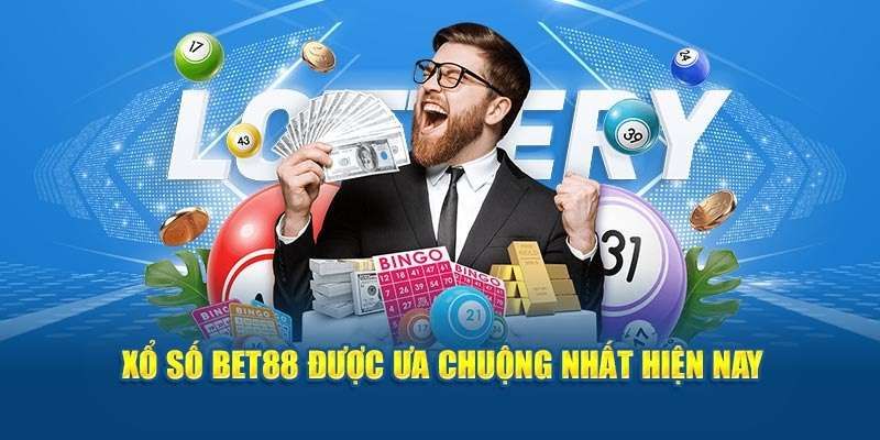 Danh sách loại hình xổ số 88bet thú vị