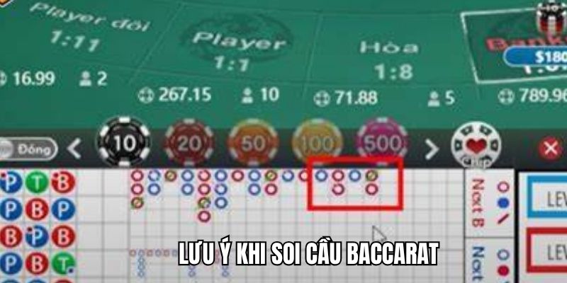 Chú ý giúp bạn trải nghiệm baccarat giỏi hơn